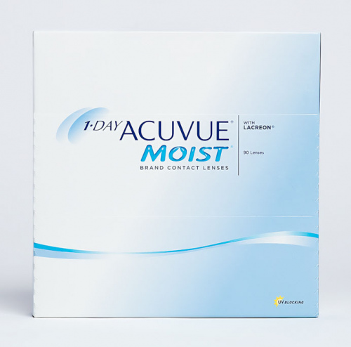Acuvue 1-day moist (90 линз)